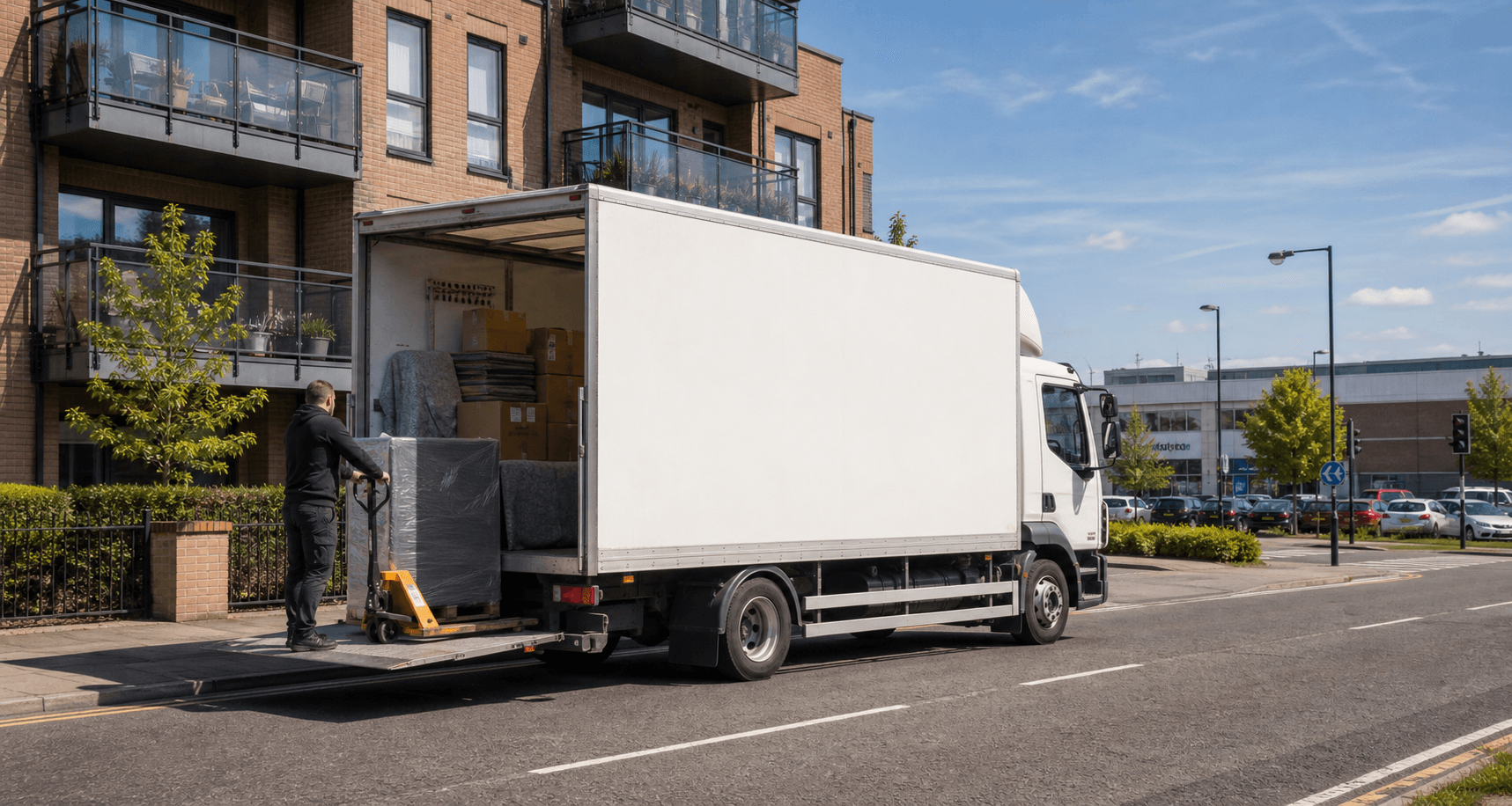Self-drive truck available for heavier transport in Luton