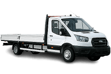 Dropside transit van for trade and site use in Luton